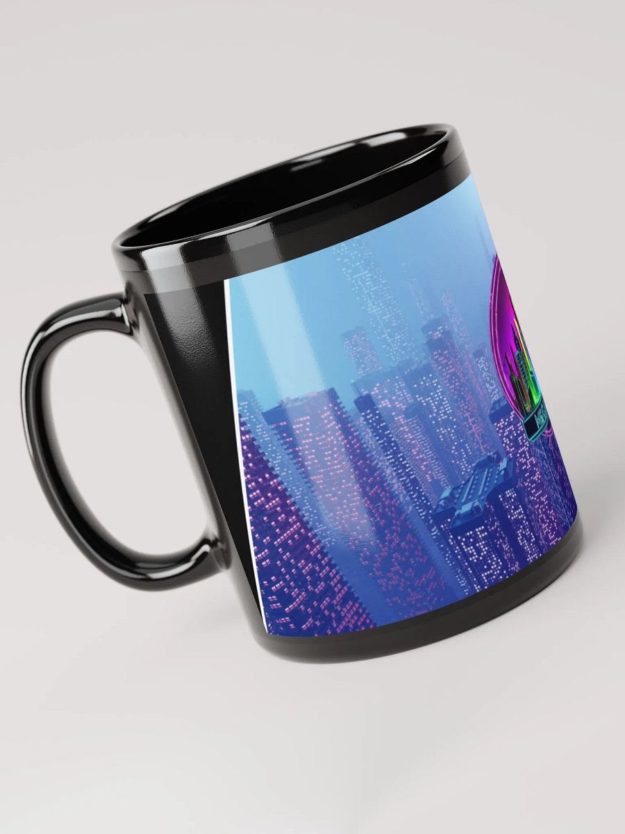 Neon Megacitygamer Skyline Mug product image (3)