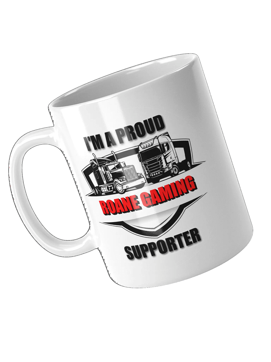 Roane Gaming Supporter White Glossy Mug product image (3)
