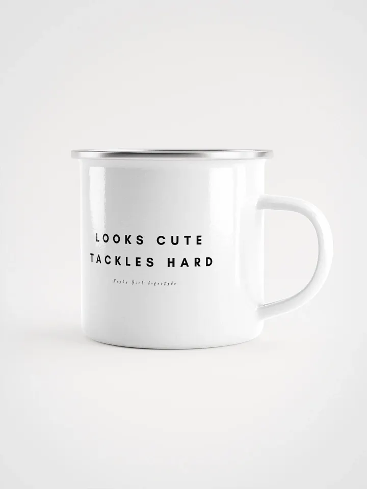 LOOKS CUTE - TACKLES HARD Mug product image (1)