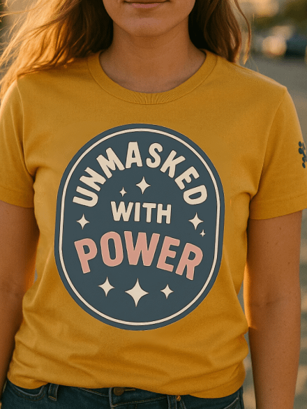 Unmask with Power T-shirt product image (2)