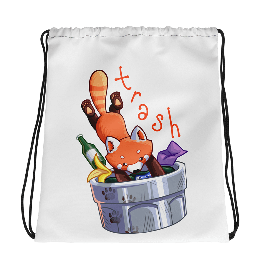 Trash Diver Drawstring Bag product image (1)