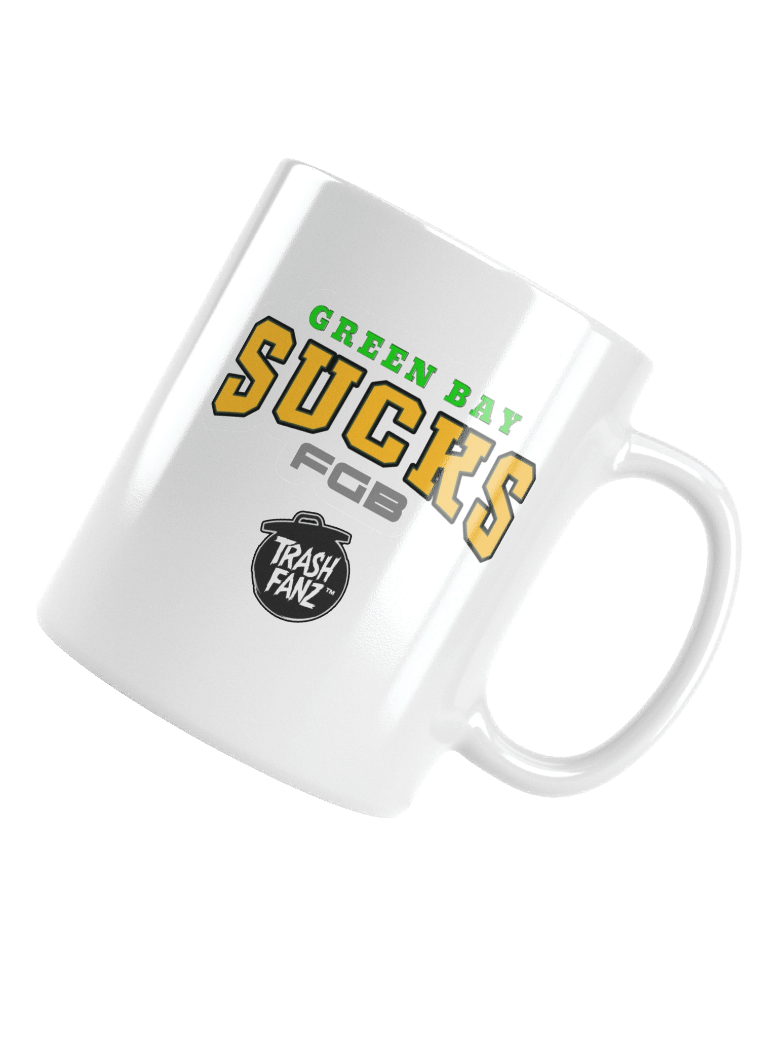 Green Bay Sucks Fudge Packers Mug | Green Bay Packers | Trash Fanz | NFL Rivals Locker product image (5)