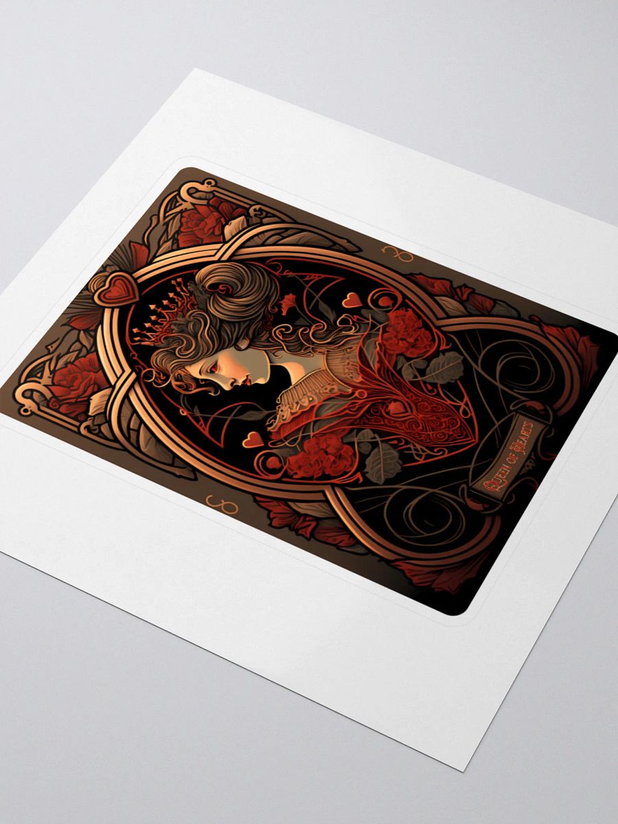 Regal Queen of Hearts Sticker product image (3)