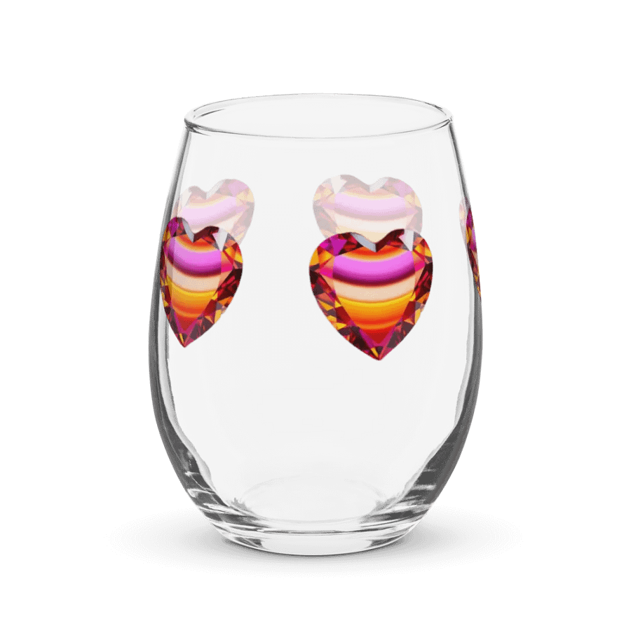 Heartfelt Connection Stemless Wine Glass Set product image (4)