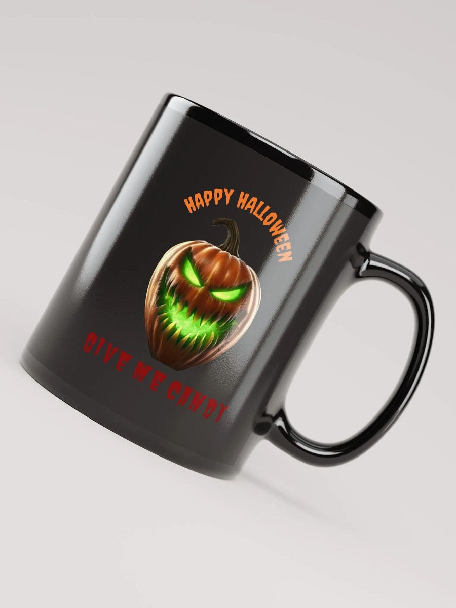 Happy Halloween Give Me Candy black mug product image (4)
