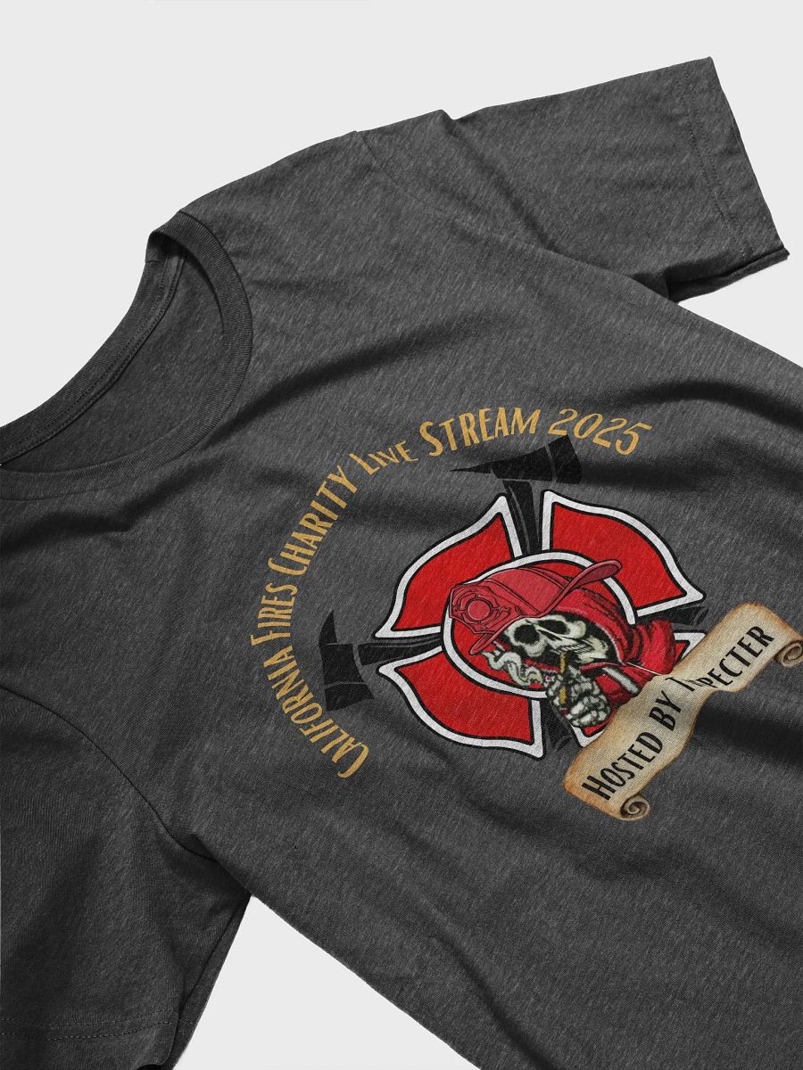 Chill Reaper Limited 2k25 Cali Fires Charity T-shirt - (Bold Badge) product image (3)