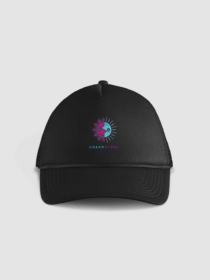 Half Moon Sun Fusion Foam Trucker Hat product image (1)