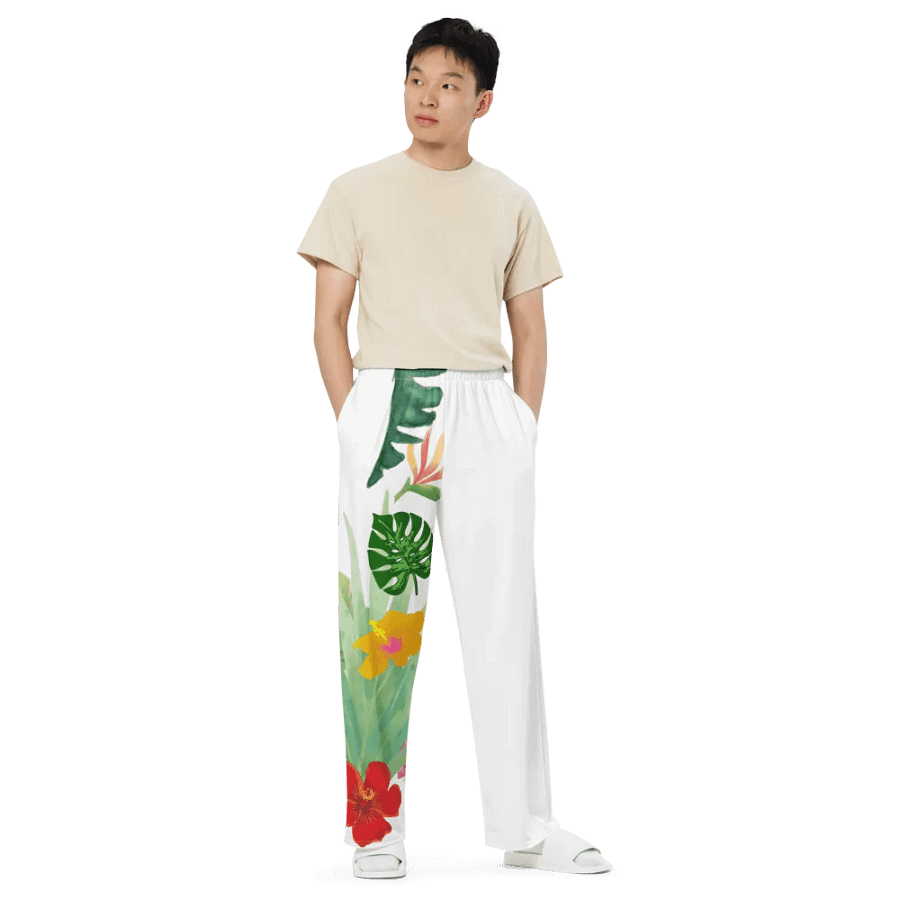 Jungle flora Unisex Pants product image (3)