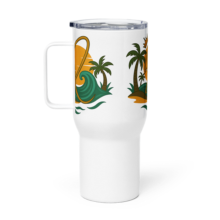 Sunset Serenity Stainless Steel Travel Mug product image (1)