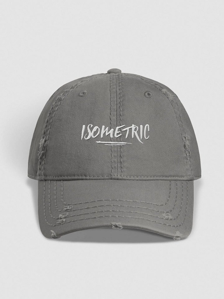 ISOMETRIC Distressed Embroidered Logo Cap product image (1)