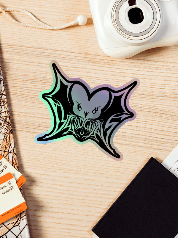 "Bloodlings" Holographic Band Sticker product image (2)