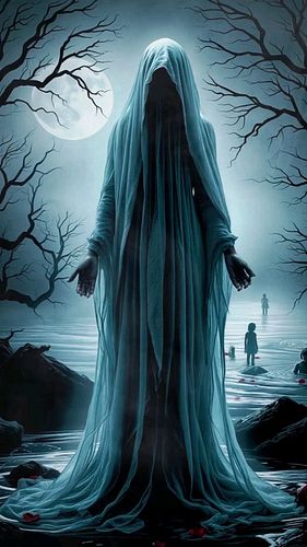 New T-shirt design inspired by the haunting legend of La Llorona, one of Latin America’s most enduring folktales.

The story ...