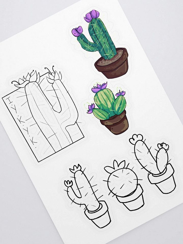 Cactus Stickers product image (1)
