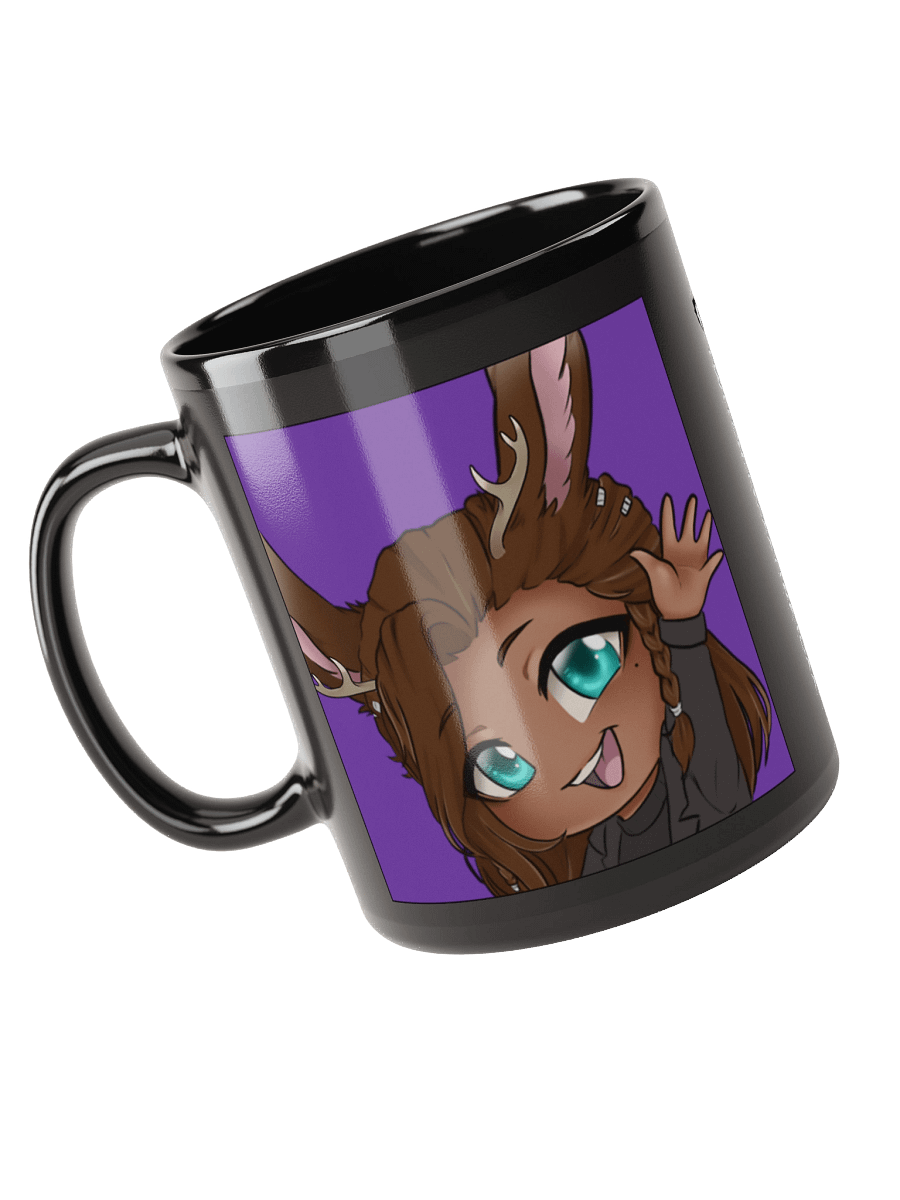 Official Logo Black Glossy Mug product image (1)