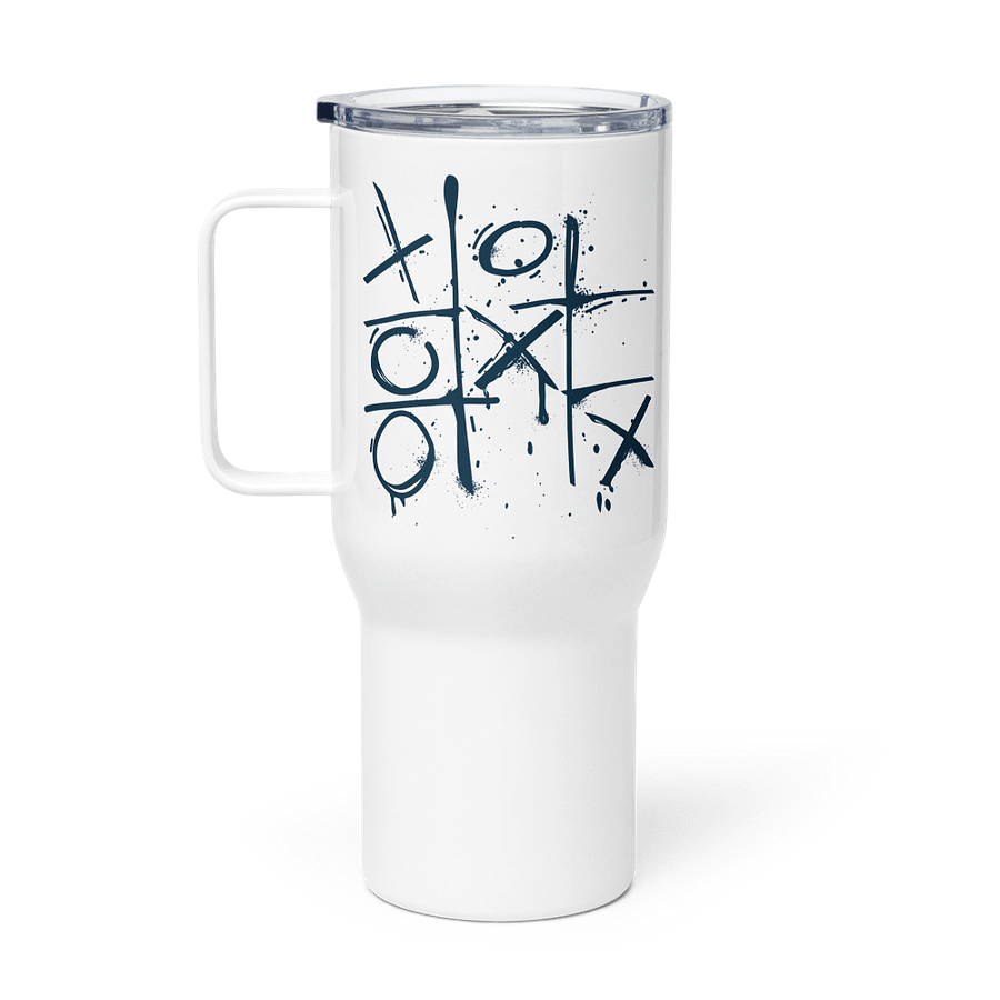 Strategic Tic-Tac-Toe Travel Mug product image (1)
