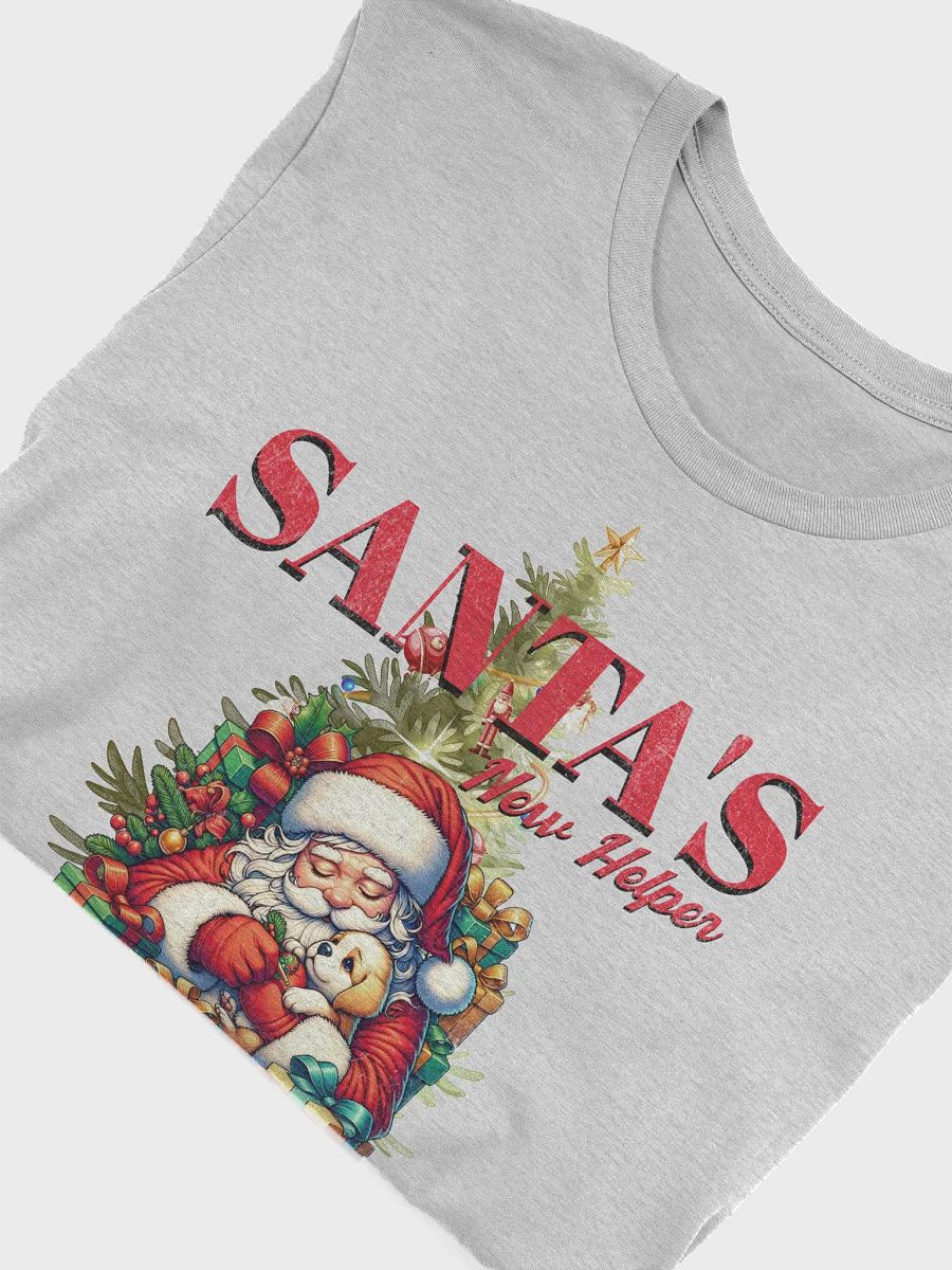 Santa's New Helper - Dog Lovers Christmas T-shirt product image (25)