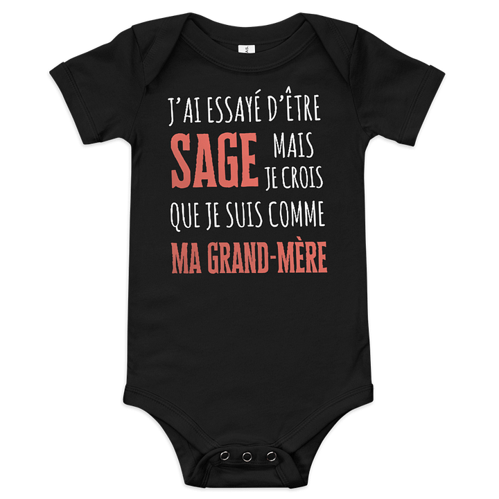 J'ai essayé d'être sage mais je suis comme ma grand-mère product image (2)