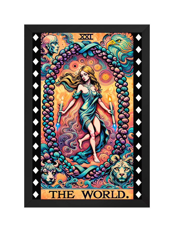 [Tarot - The World] Canvas product image (2)