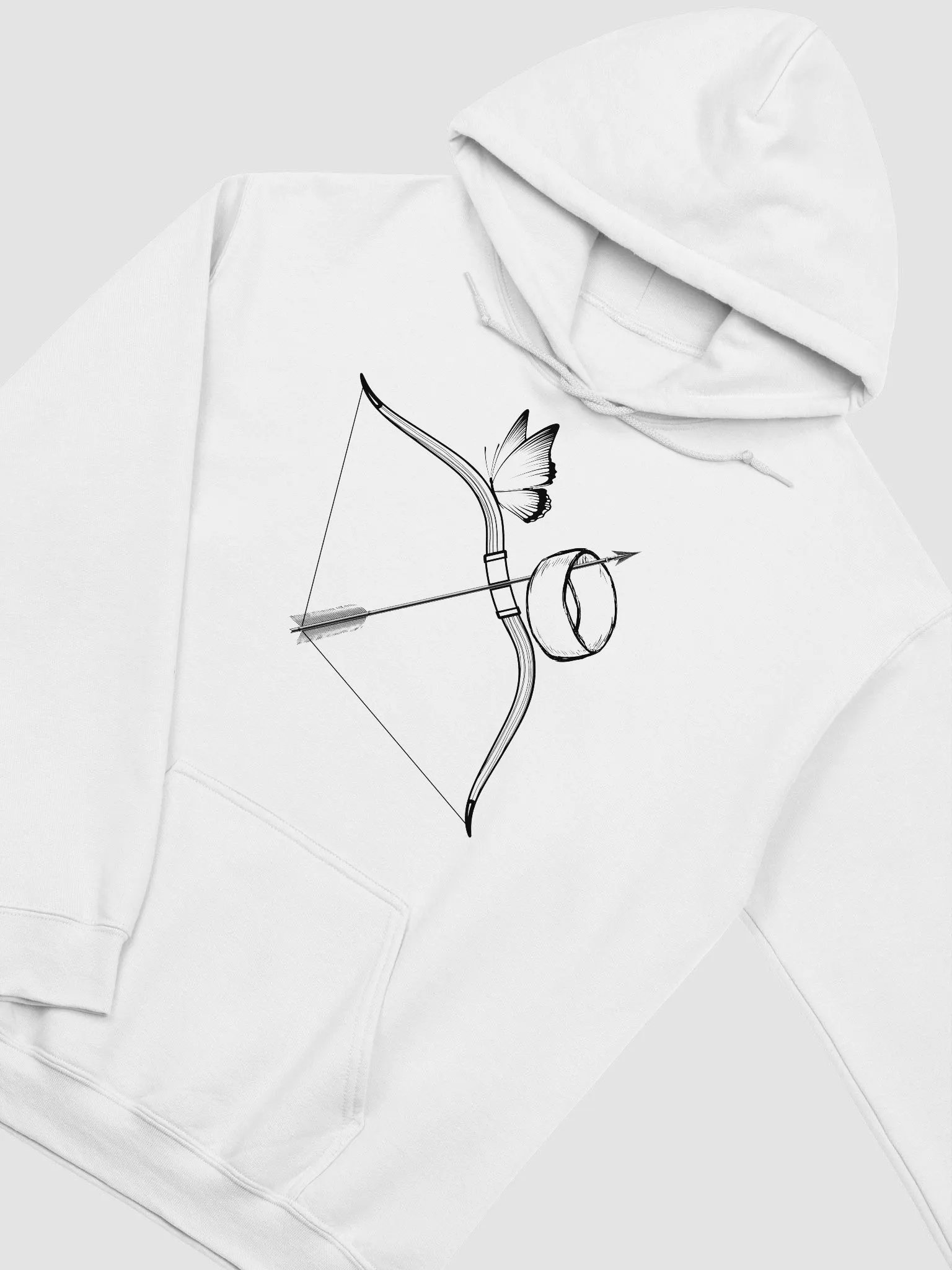 Bow, Arrow, Cuff & Butterfly Classic Hoodie product image (31)