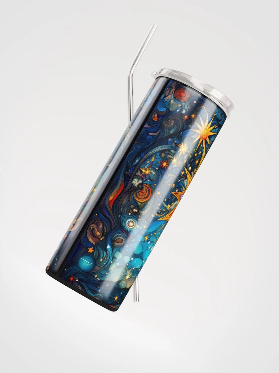 Radiant Sun Stainless Steel Tumbler: Embrace the Celestial Aura product image (4)
