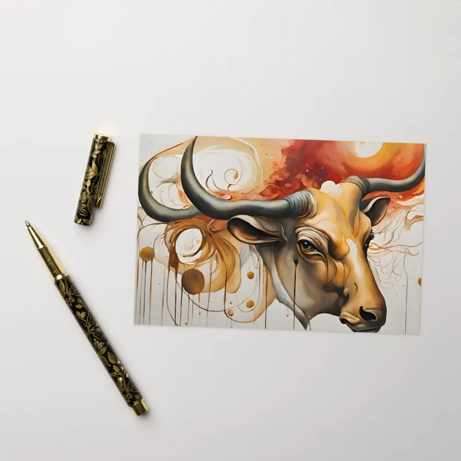 Taurus Indulged: Opulent Cosmic Canvases Manifest Earthy Decadence product image (10)