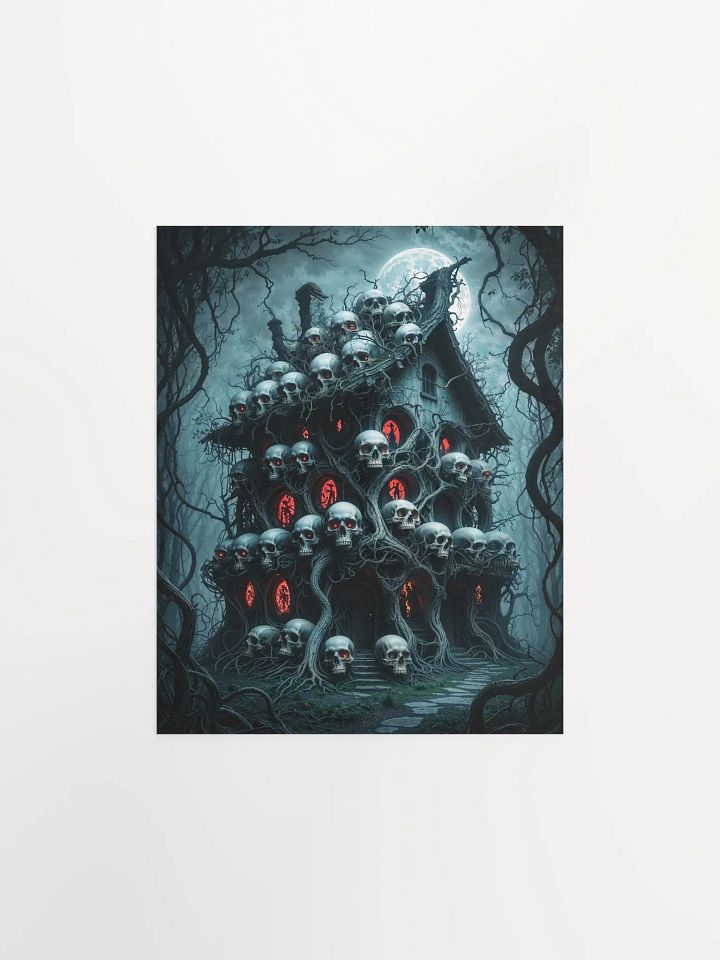 Gothic House of Skulls Matte Poster product image (6)