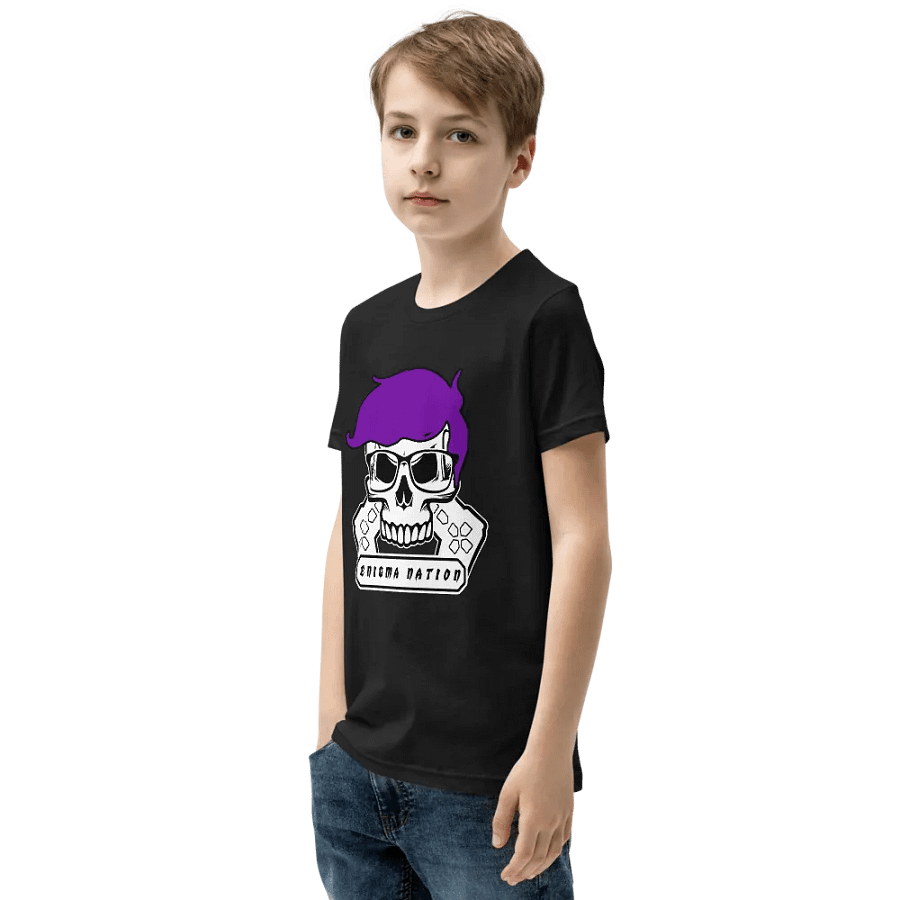 Enigma Nation Bella+Canvas Youth Short Sleeve T-Shirt (PRINTED) product image (4)