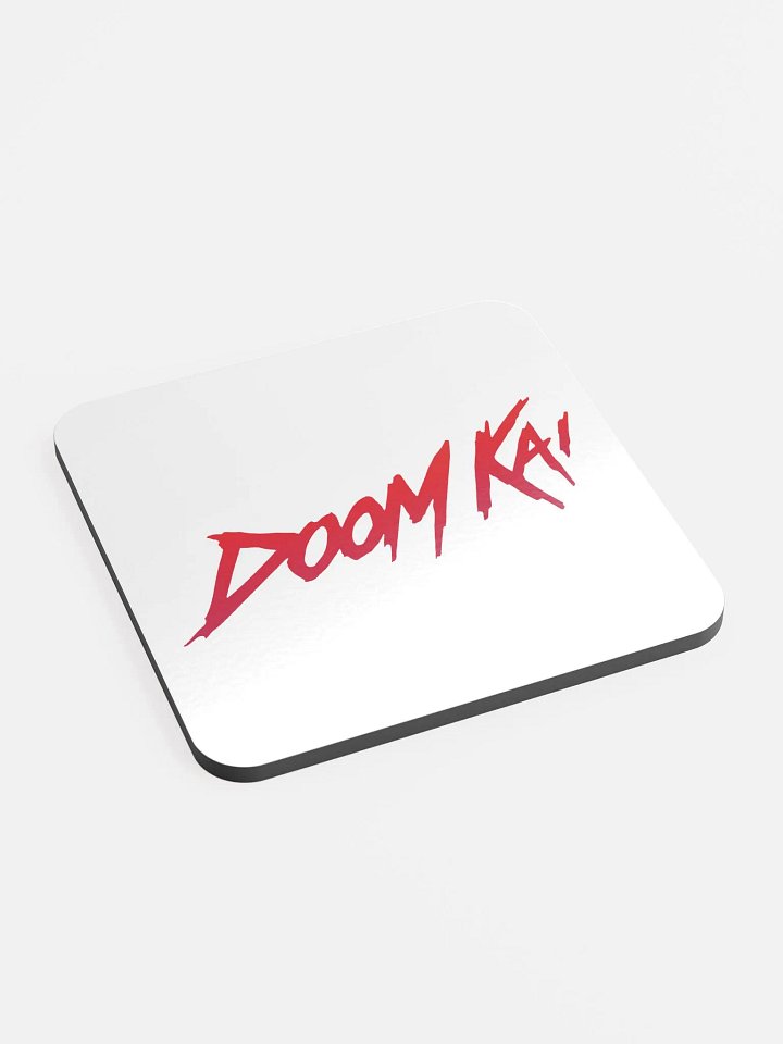 Doom Kai [Red] Grunge Coaster product image (2)