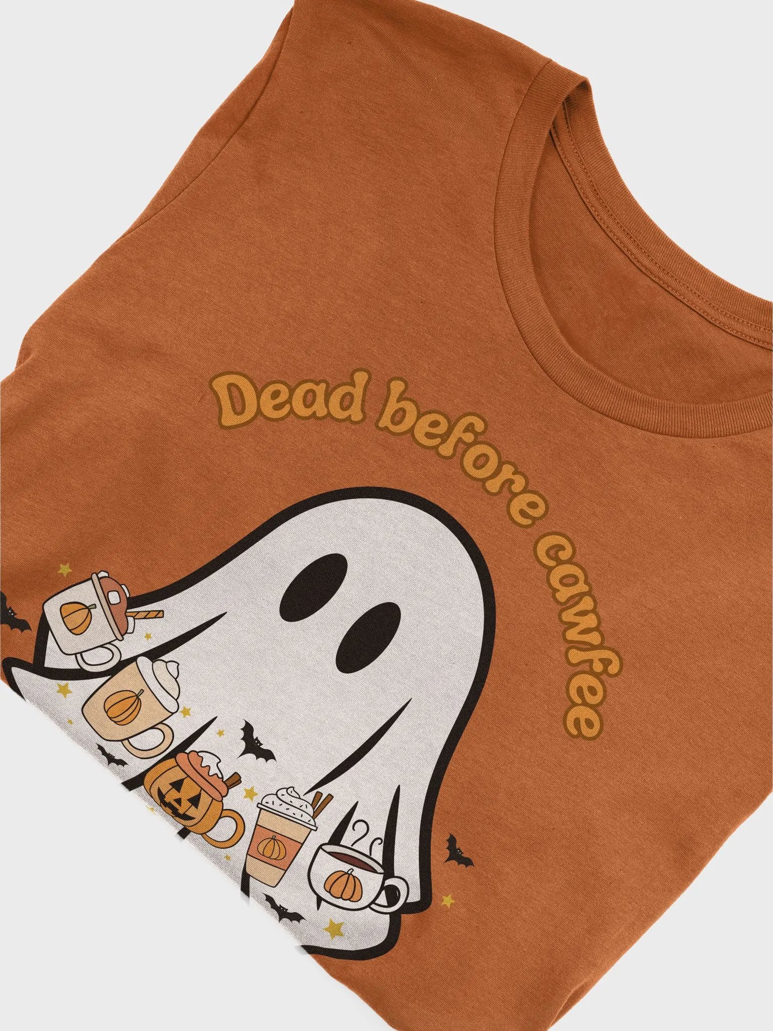 Copy of Dead Before Cawfee Bella+Canvas Supersoft T-Shirt product image (5)