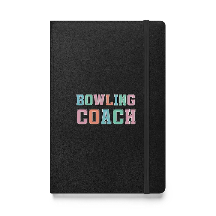 Bowling Coach Vibrant Hardcover Journal product image (1)