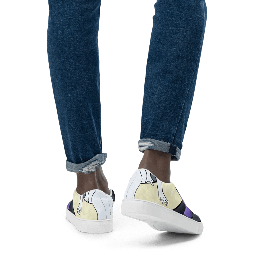 Crescent Princess - Slip On Mens Canvas Shoes product image (6)