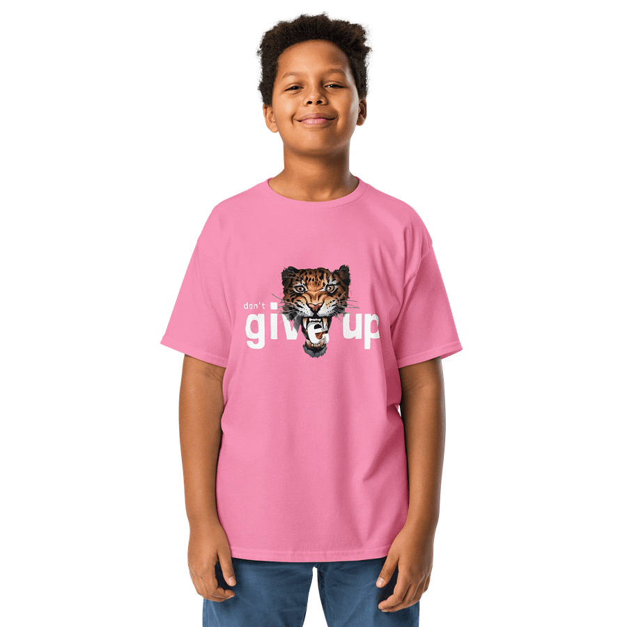 Kids T-Shirt Don't Give Up Tiger Graphic product image (1)