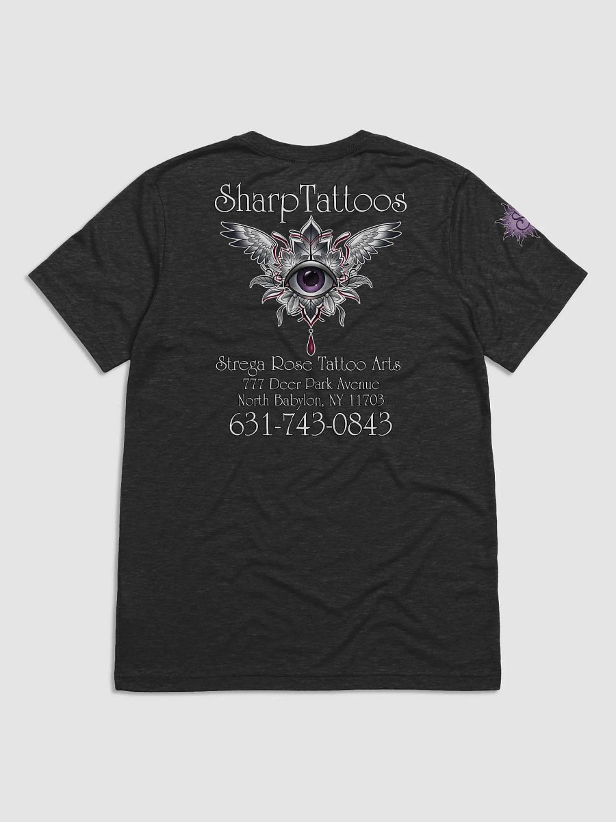 Pixi-Gnome - SharpTattoos @ Strega Rose Tattoo Arts Triblend Tee product image (2)