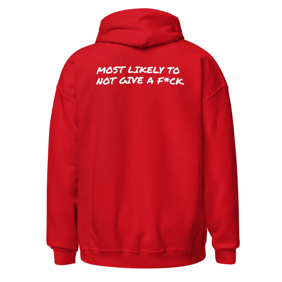 MOST LIKELY TO NOT GIVE A F*CK HOODIE product image (1)