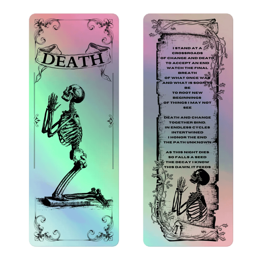 "Death" Candle Sticker product image (6)