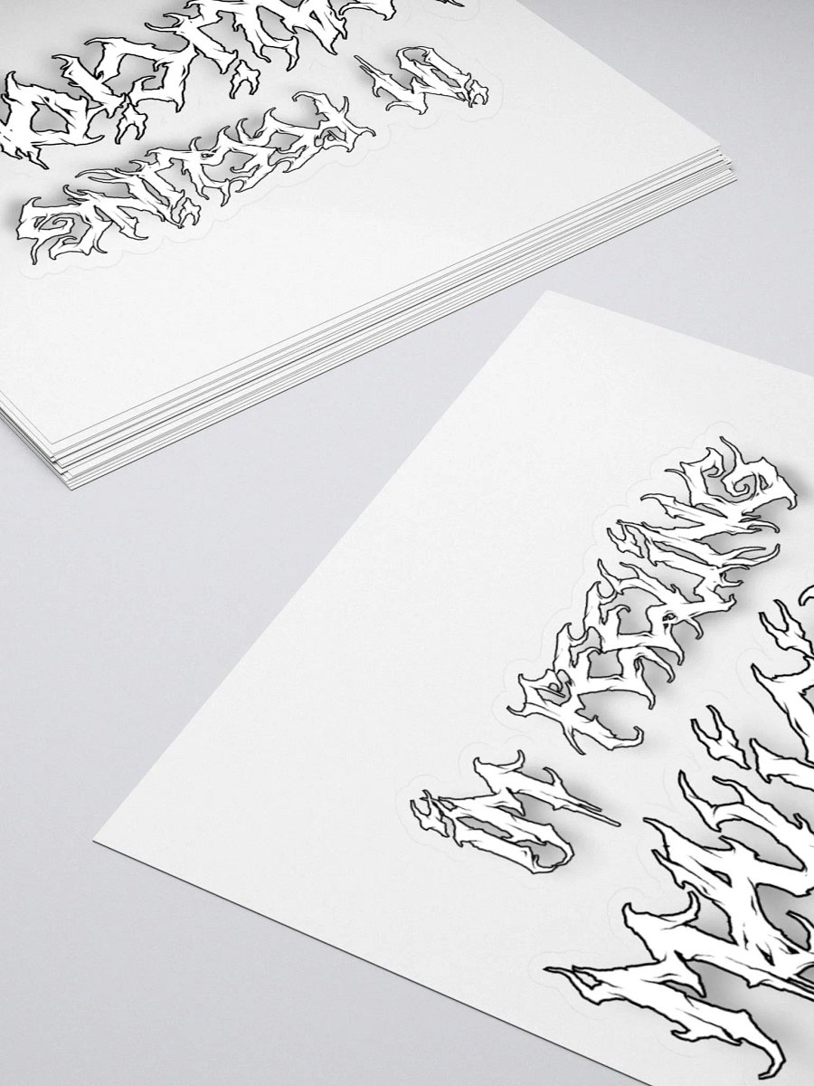 Feeling Malicious Sticker (White) product image (4)