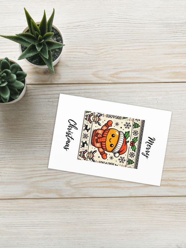Tangerine Holidar Card product image (4)