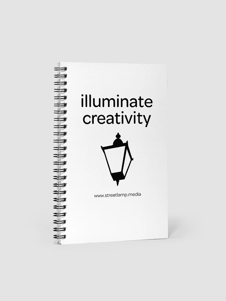 Illuminate Creativity - Streetlamp Notebook product image (1)