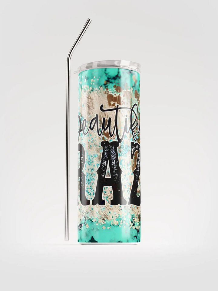 Beautiful Crazy Stainless Steel Tumbler product image (1)
