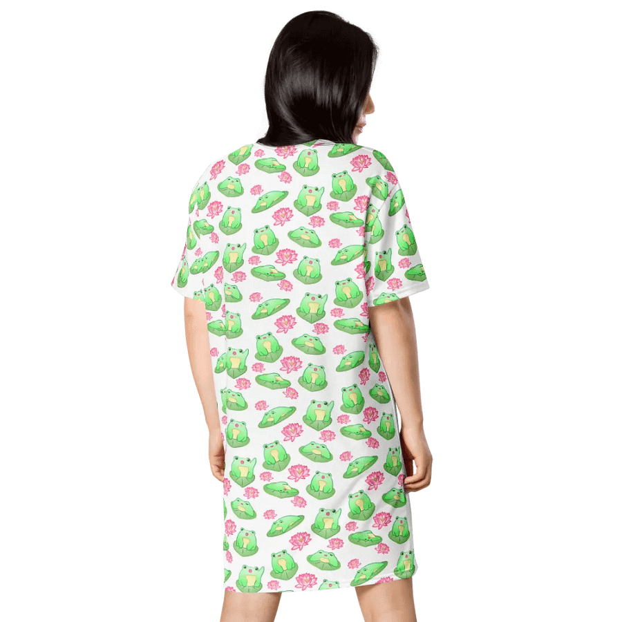 Kawaii Froggie T-Shirt Dress product image (2)