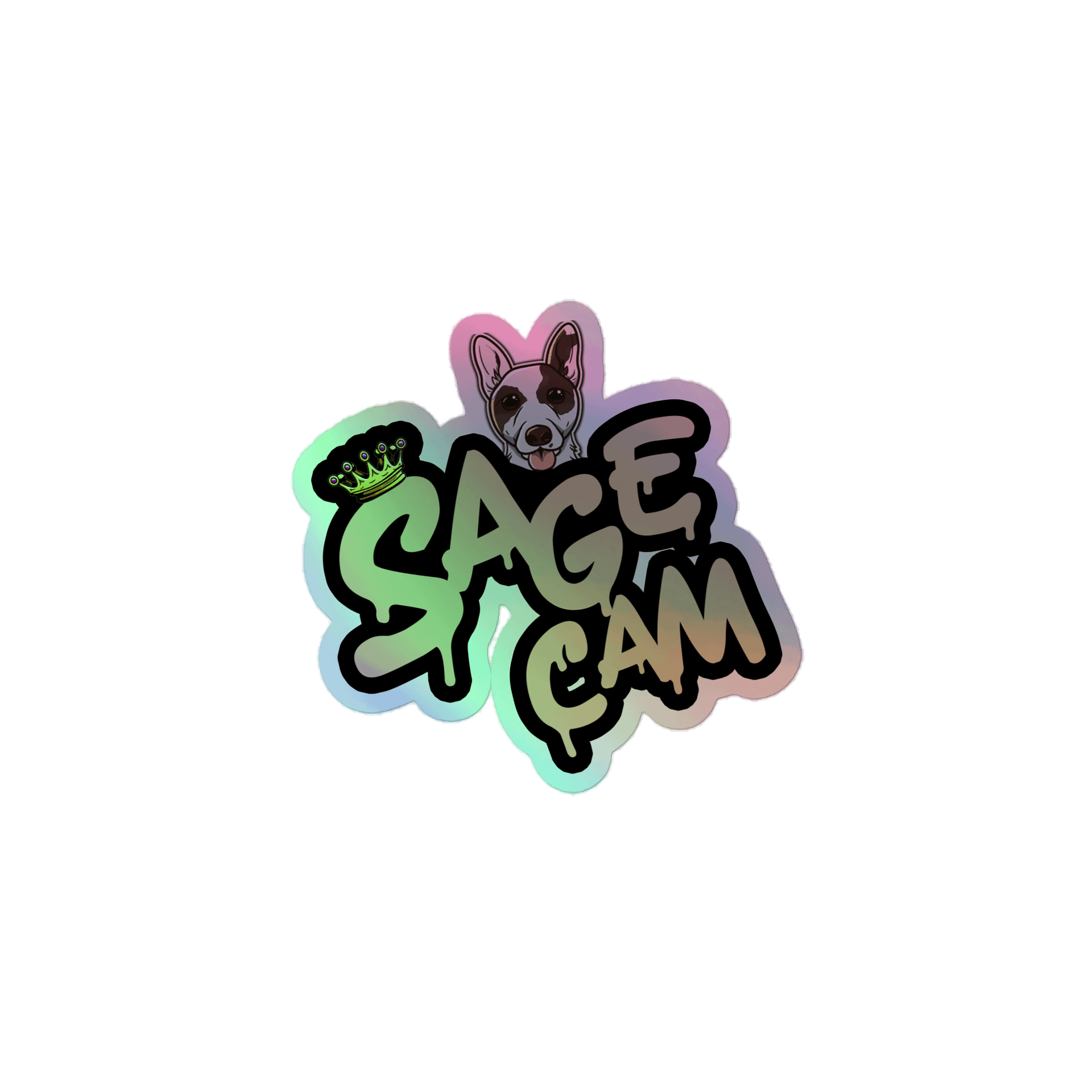 Sage Cam Holographic Sticker product image (1)