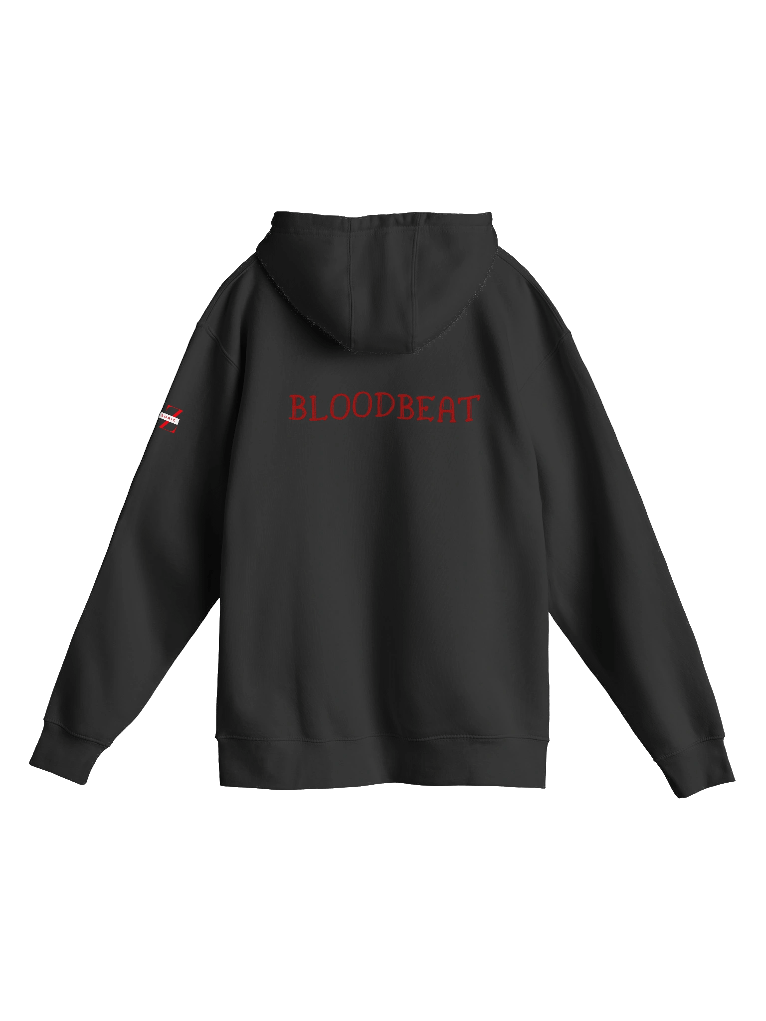 Bloodbeat Graphic Hoodie by Lepa Zorić product image (2)