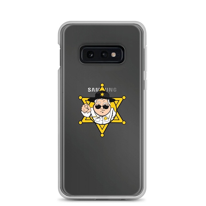 Sheriff Logo Samsung Phone Clear Case product image (1)
