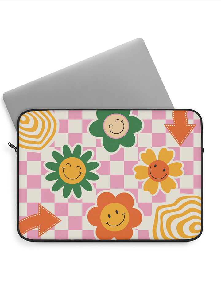 Playful Petals Laptop Sleeve product image (3)