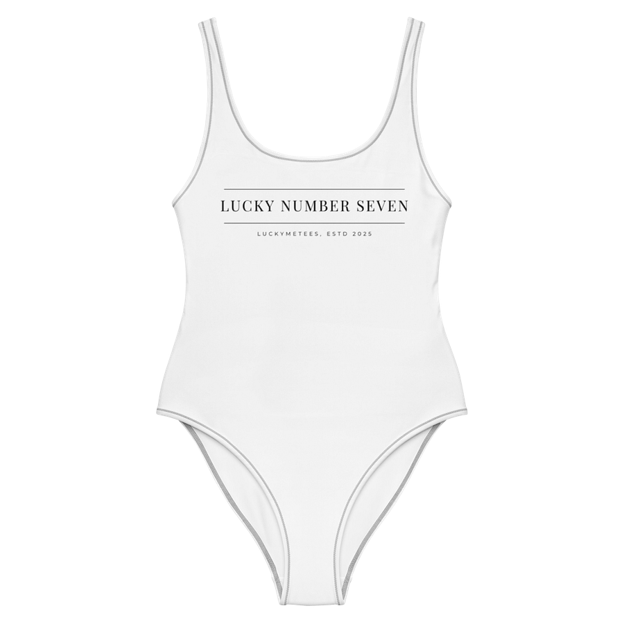 Lucky Number Seven 1 piece Athleisure Swimsuit product image (2)