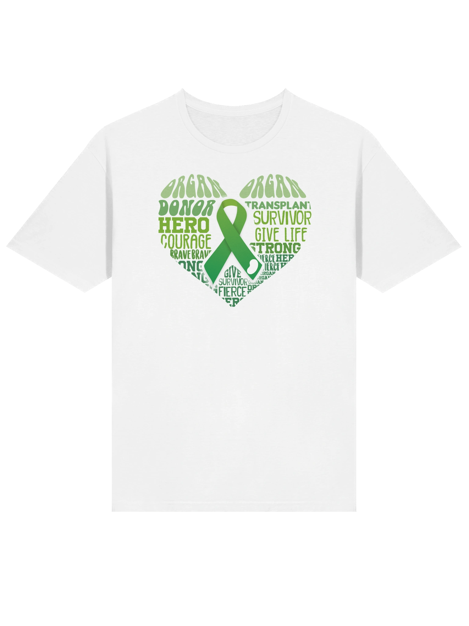 Green Ribbon Hero Unisex T-Shirt product image (3)
