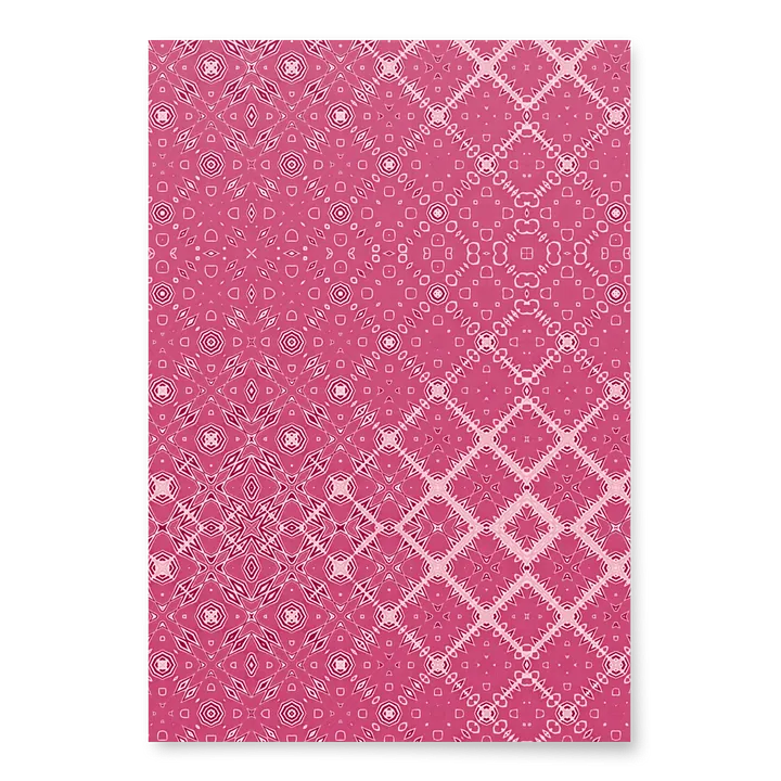 Wrapping Paper Set of 3 Pink Purple Blue product image (2)