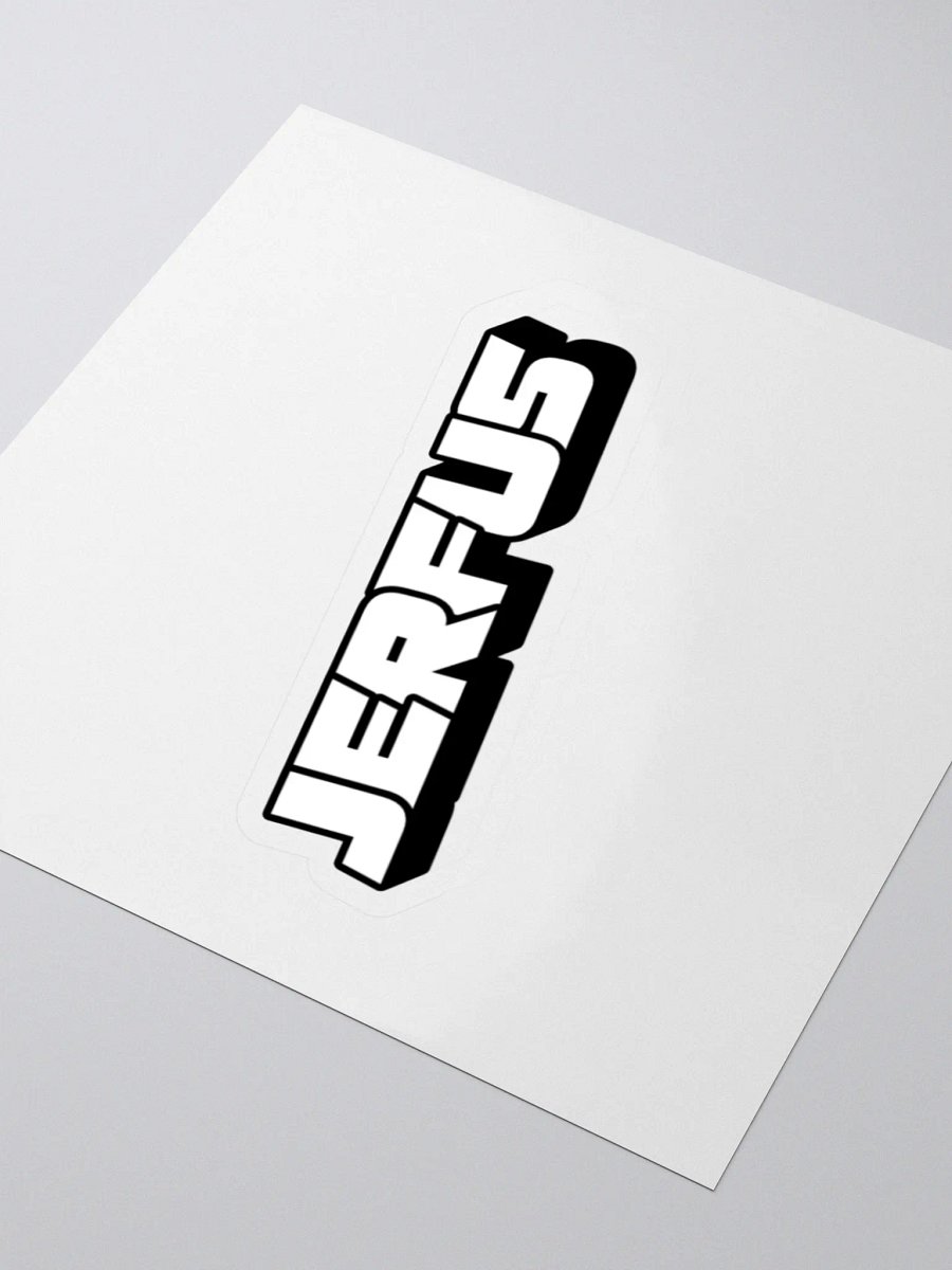 Jerfus Logo Sticker product image (3)