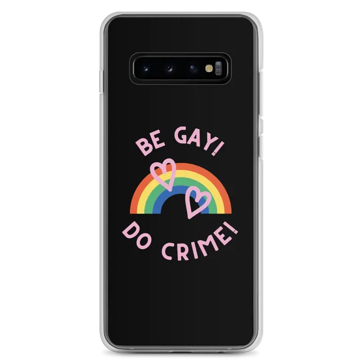 Rainbow Rebellion Samsung® Case - Black product image (2)