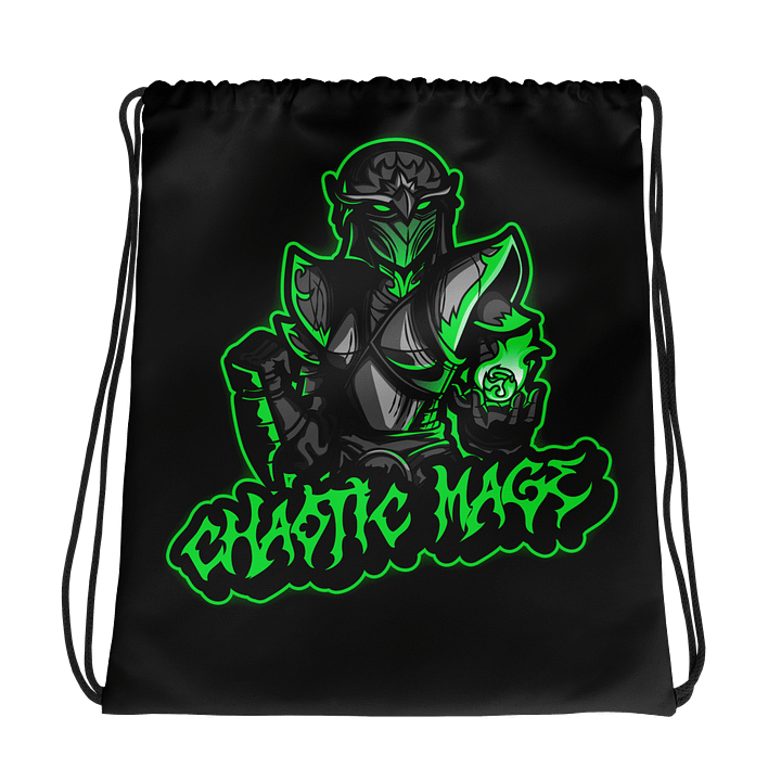 Neon Chaos Drawstring Bag product image (1)
